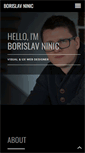 Mobile Screenshot of borislavninic.com
